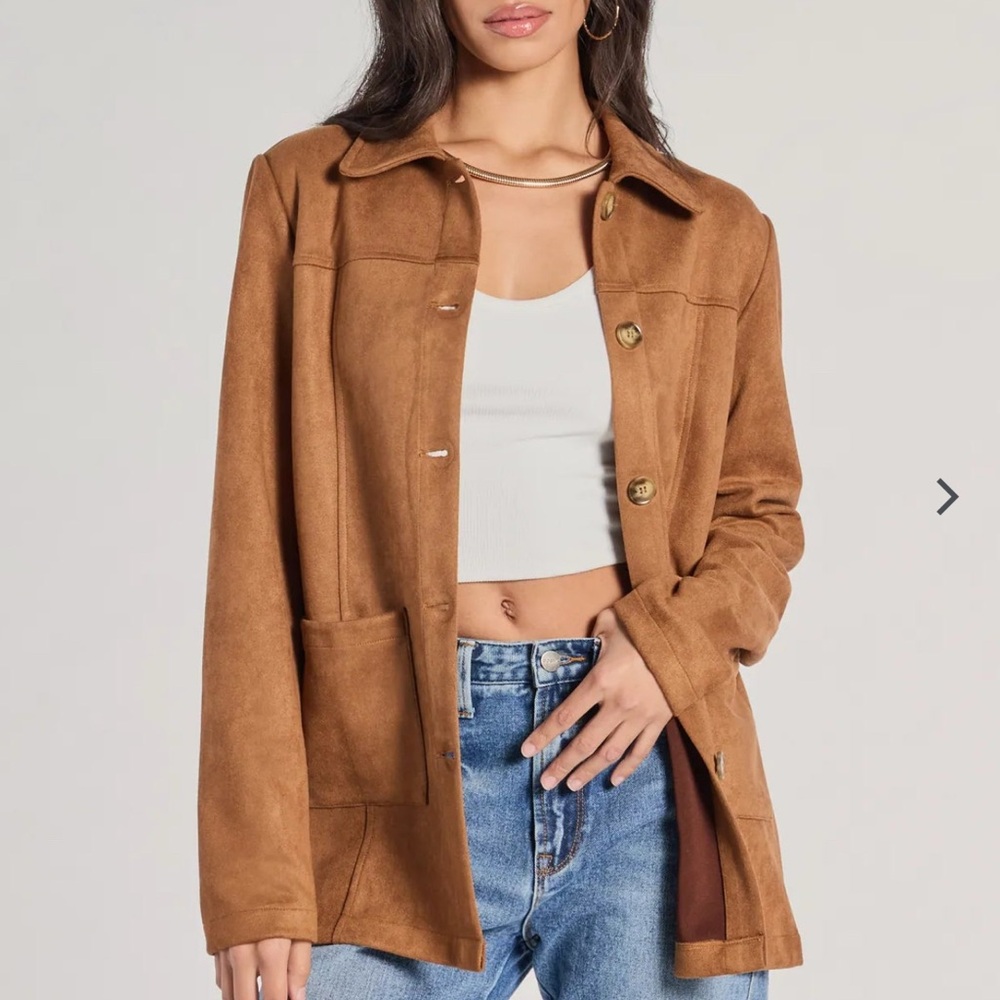Windsor Tan Utility Jacket for Women